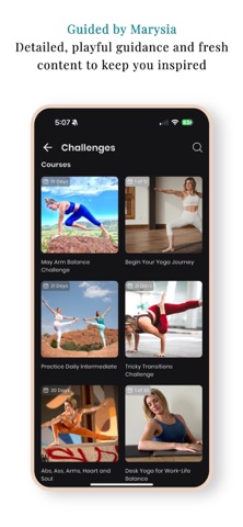 Marysia Do Magic: Yoga Library iPhone screenshot