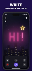 Neon Glow Draw: Light Painting screenshot