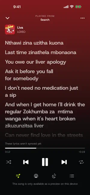 Vwaza Music screenshot 1