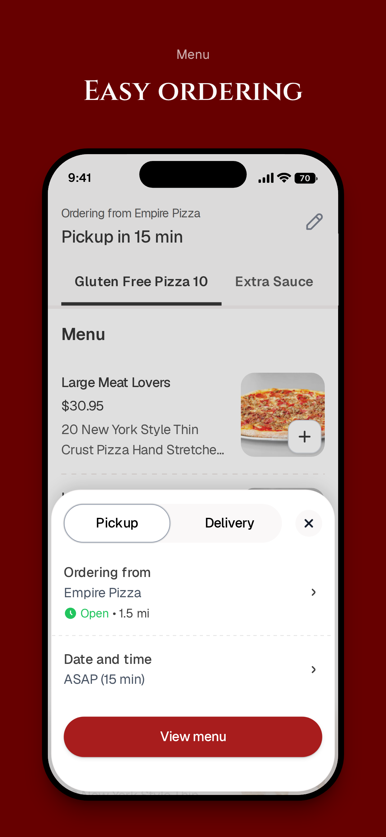 Empire Pizza To Go screenshot 6