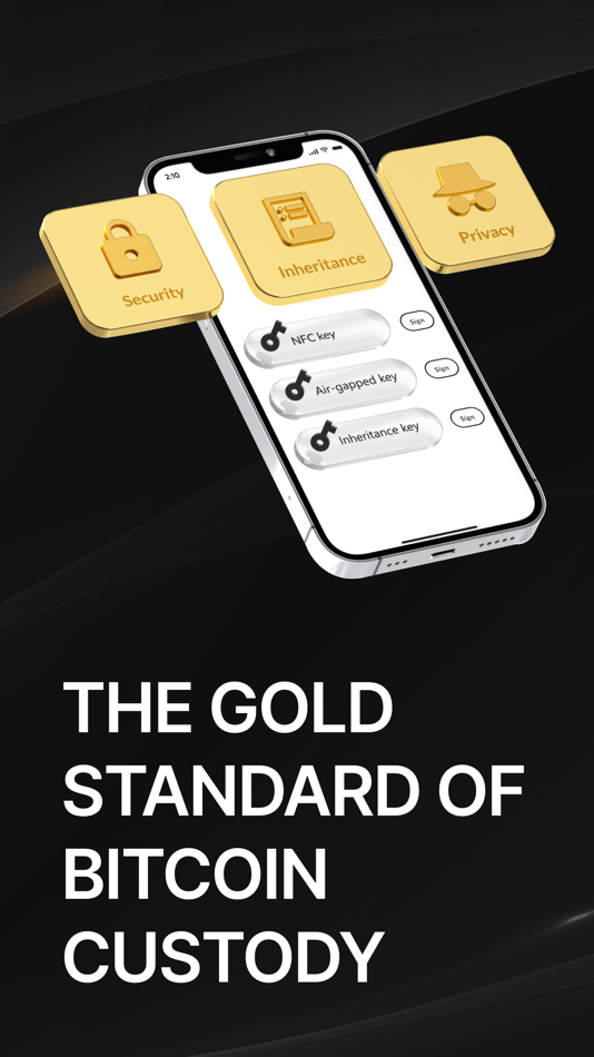 #1. Nunchuk Bitcoin Wallet (iOS) 由: Nunchuk