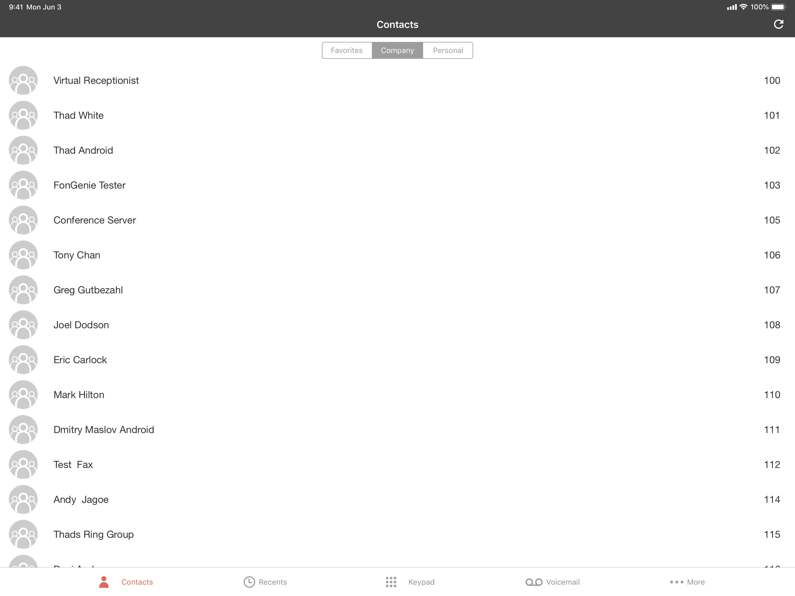 MobileComm App screenshot 5