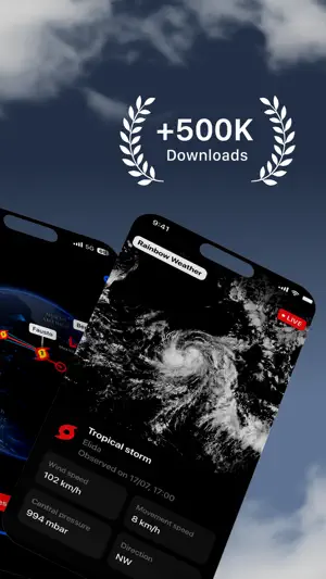 Rainbow AI: Weather Radar screenshot 2