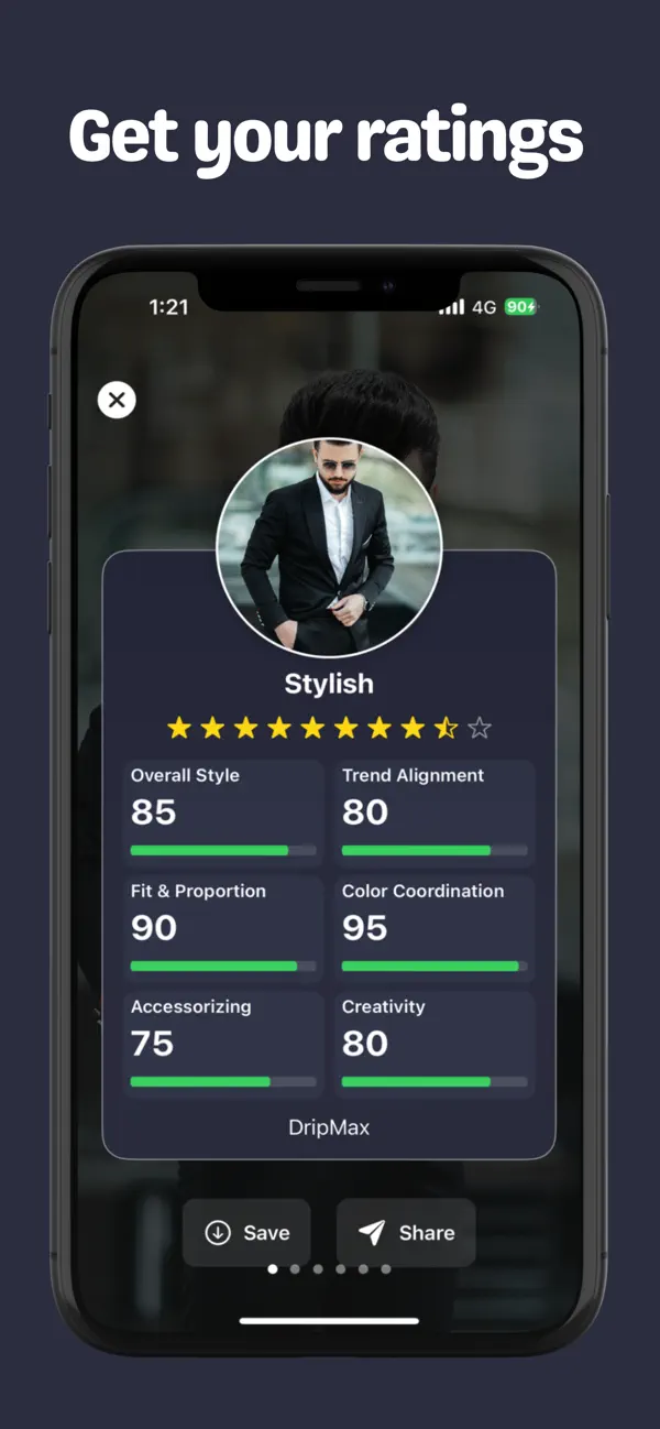 Screenshot #2 pour DripMax - Rate your Outfit