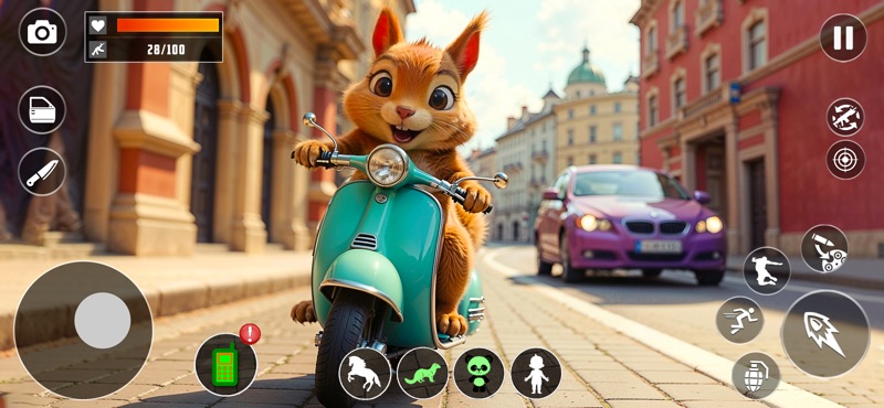 Squirrel Super Hero Action Sim screenshot 4