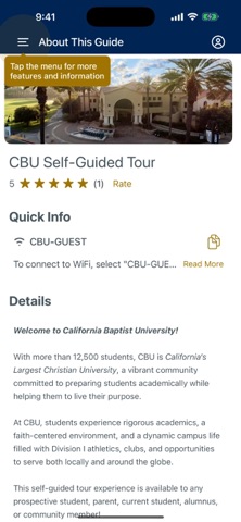 VisitCBU Screenshot 1 of 3