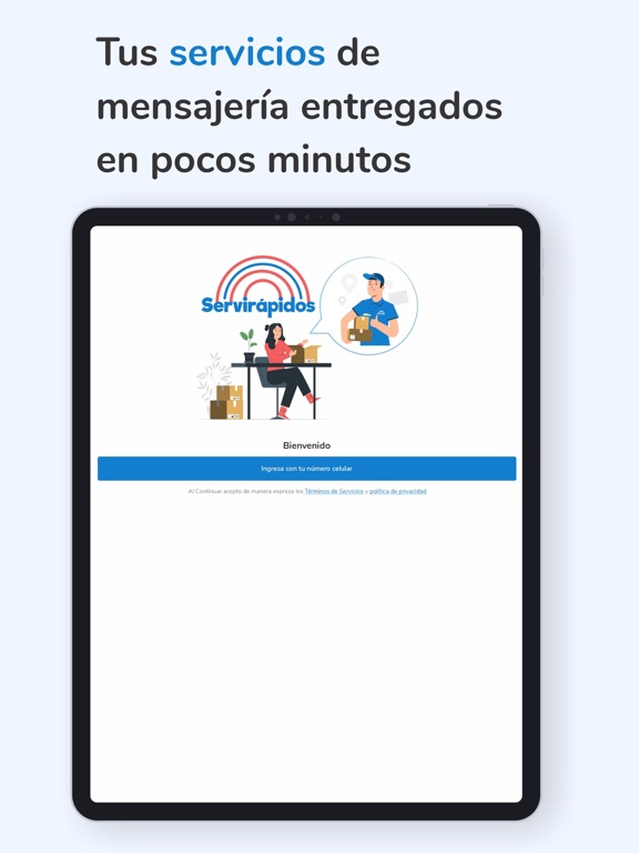 Screenshot #4 pour Servirapidos Red de Mensajeria