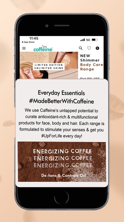 mCaffeine: Natural Skin Care