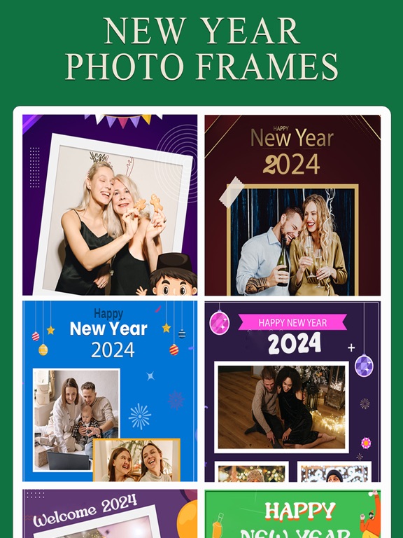 Screenshot #6 pour Nouvel an Photo Frames collage