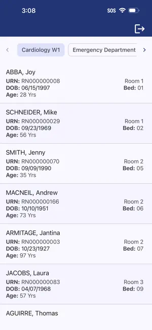 InterSystems IntelliCare App screenshot 1