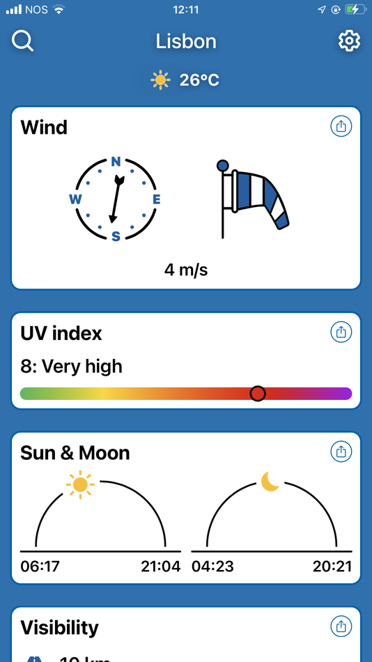 #4. Weather Forecast by ClimaCam (iOS) 由: Weather Maps LLC