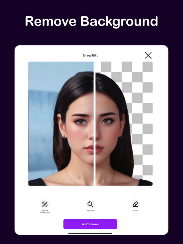 محرر الصور بالذكاء الاصطناعي - لقطة شاشة من Picloom