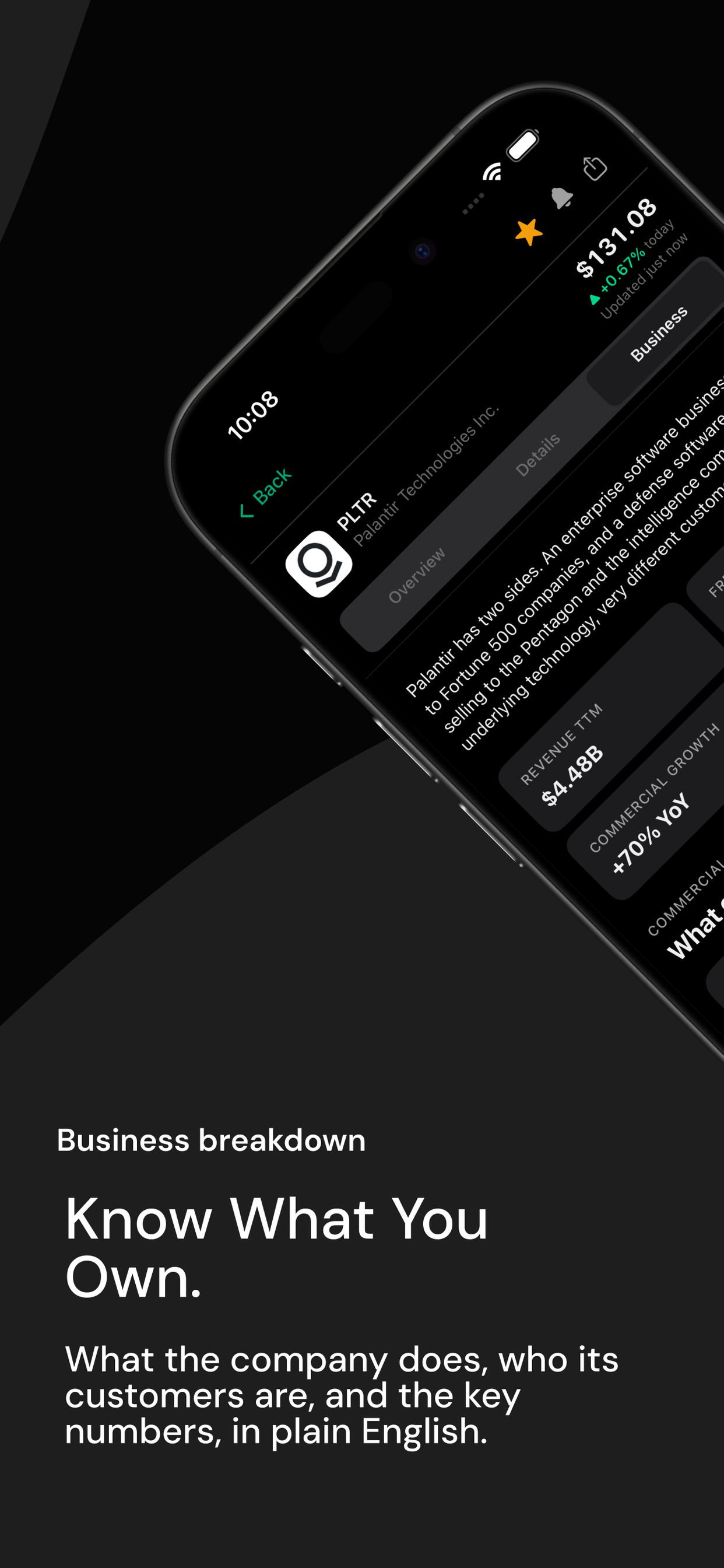 Howl: Stock & Insider Alerts screenshot 7