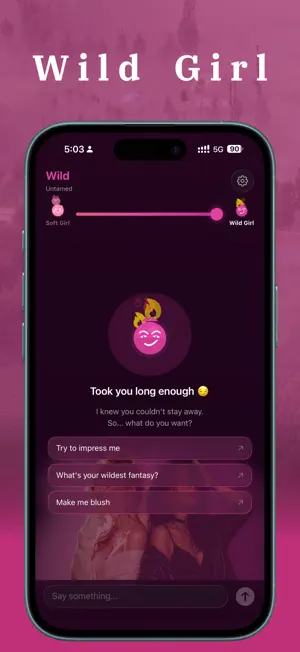 Soft2Wild - AI Girlfriend Chat screenshot 7