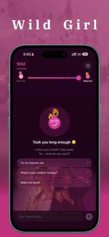 Soft2Wild - AI Girlfriend Chat Screenshot 7 of 7