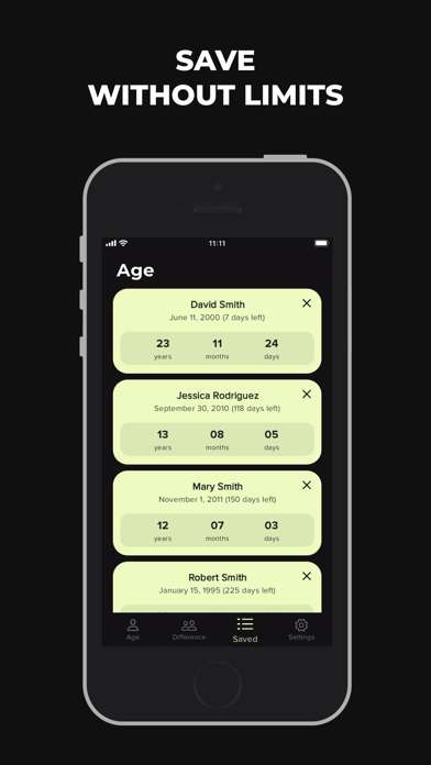 Age Calculator: Days Counter Screenshot