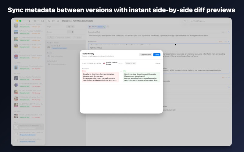 StoreSync:应用商店配置神器 screenshot