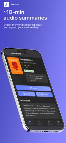 Senszei: EQ & Self Improvement screenshot