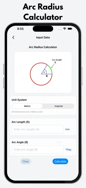 Arc Calculator Pro screenshot 3