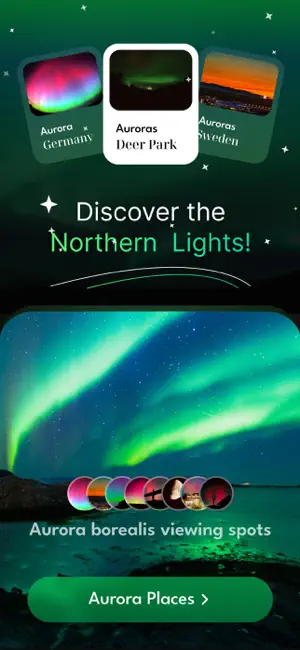 Aurora Alerts & Forecast iPhone screenshot 2