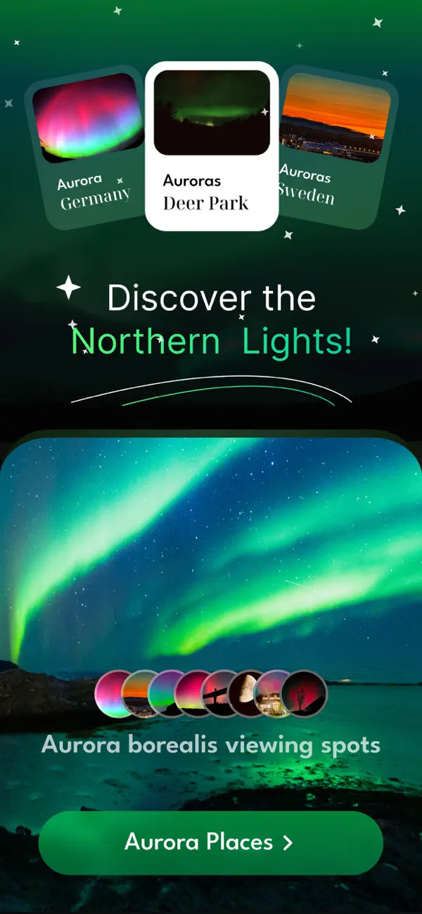 Screenshot #2 pour Aurora Alerts & Forecast