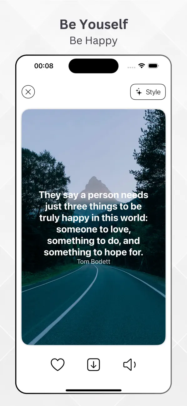 Screenshot #2 pour Quotes: Motivational & Wisdom