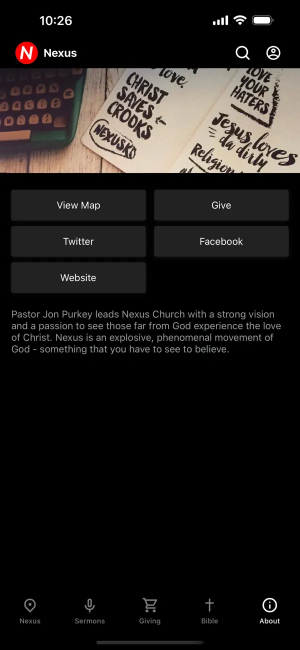 Screenshot #3 pour Nexus Church