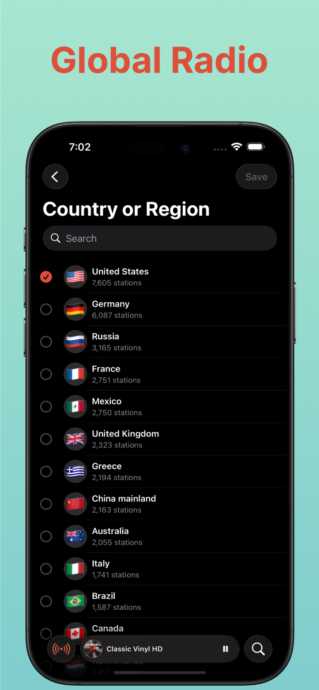 Radioo: FM AM Radio Stations screenshot 2