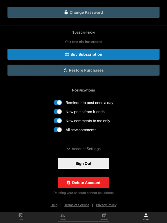 Shutter Clique iPad screenshot 7 - Social Networking app