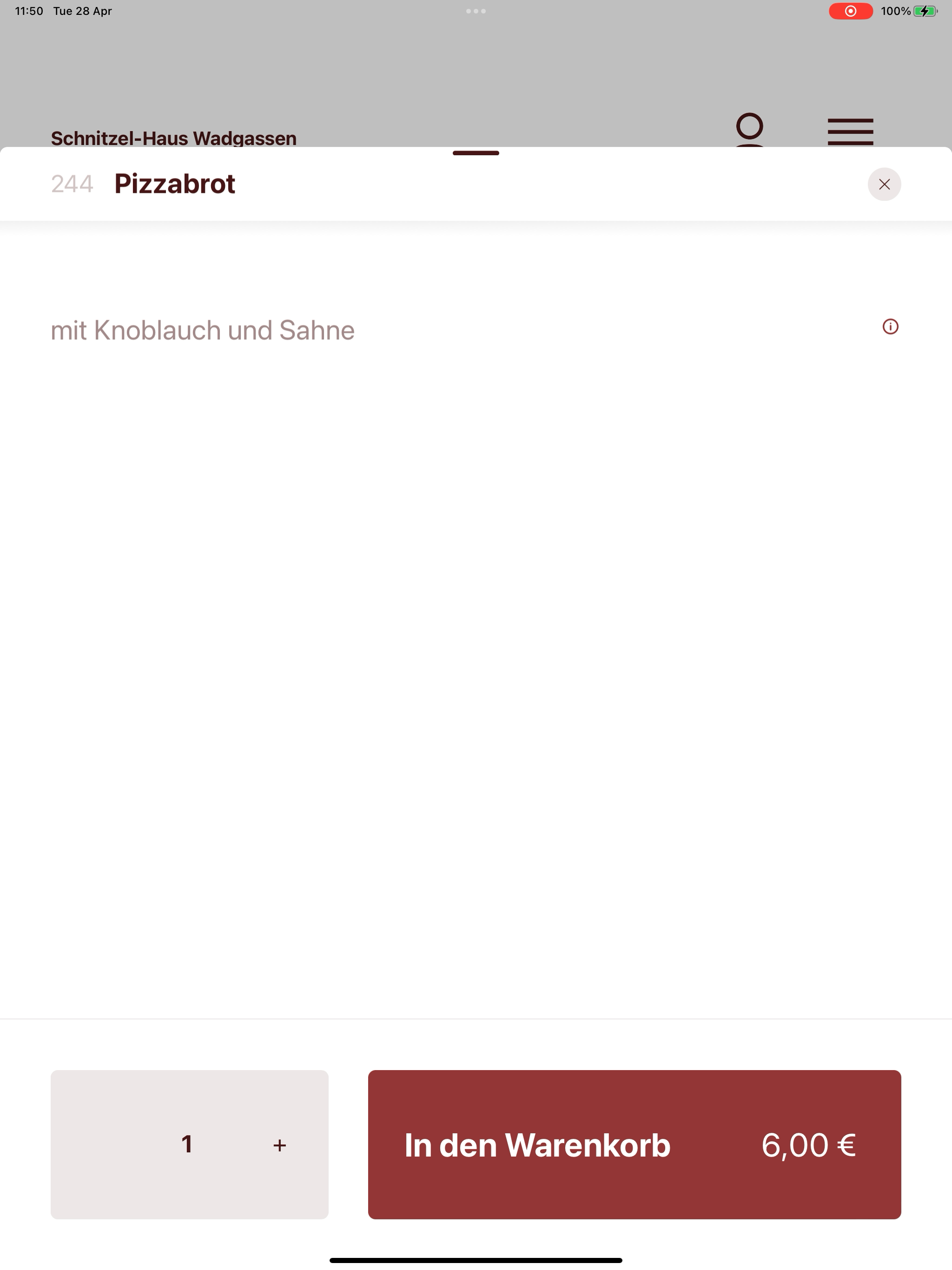 Schnitzel-Haus Wadgassen