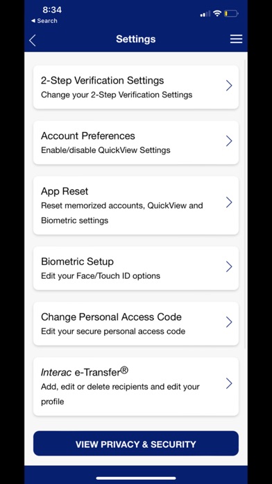 Sydney Credit Union Screenshot
