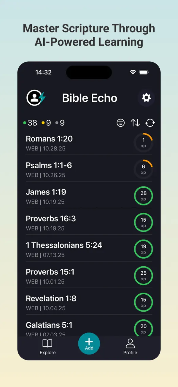 #1. BibleEcho (iOS) Podle: hui liu