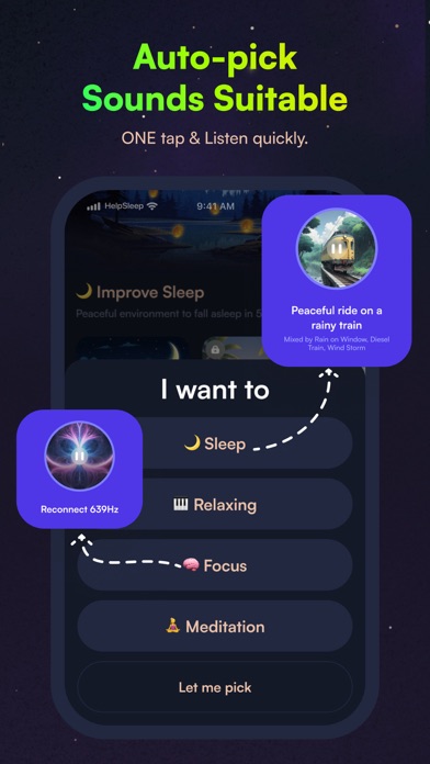 HelpSleep: Sleep relax music Screenshot