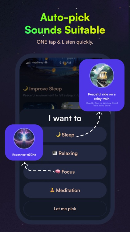 HelpSleep: Sleep relax music screenshot-0
