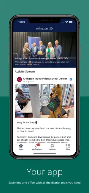 Arlington ISD screenshot 1