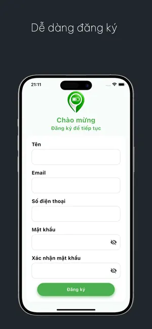 Kcar: Trạm sạc - Xe tự lái screenshot 2
