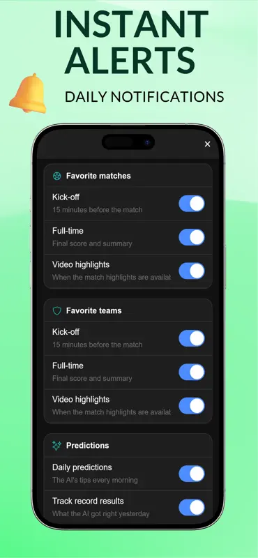 GoalVision: Pronostics Foot IA screenshot 6 of 6
