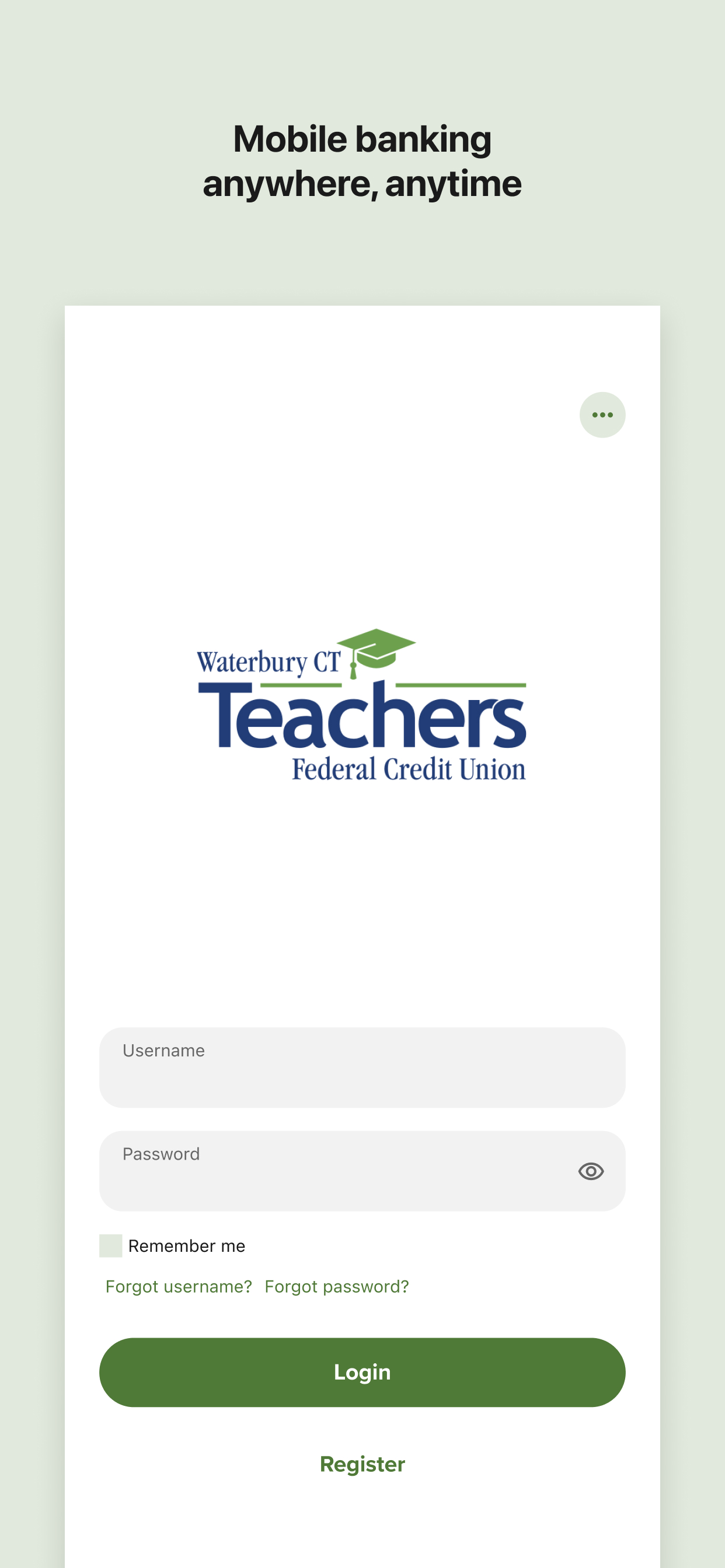 WCTFCU Mobile Access