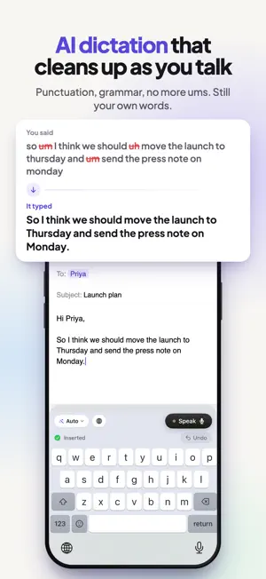 Voice Keyboard Pro: Dictation screenshot 2