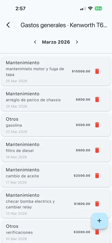 Control Tractocamión screenshot 5 of 9