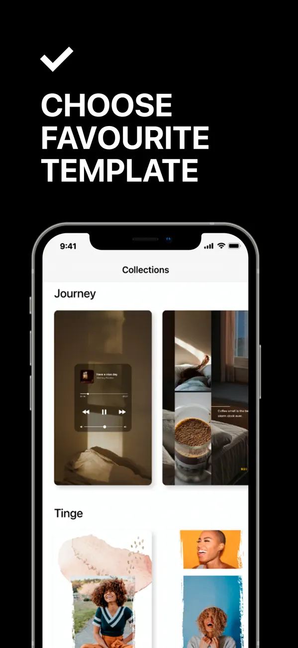 Screenshot #2 pour Stories: insta story art maker
