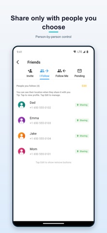 Find Friends Pro: Family GPS iPhone screenshot