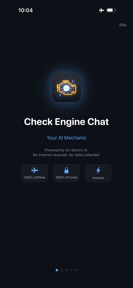 Check Engine Chat screenshot