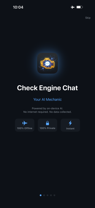 Check Engine Chat Screenshot 1 of 8