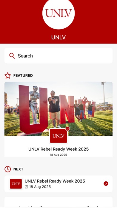 Screenshot 3 of UNLV Guidebook App