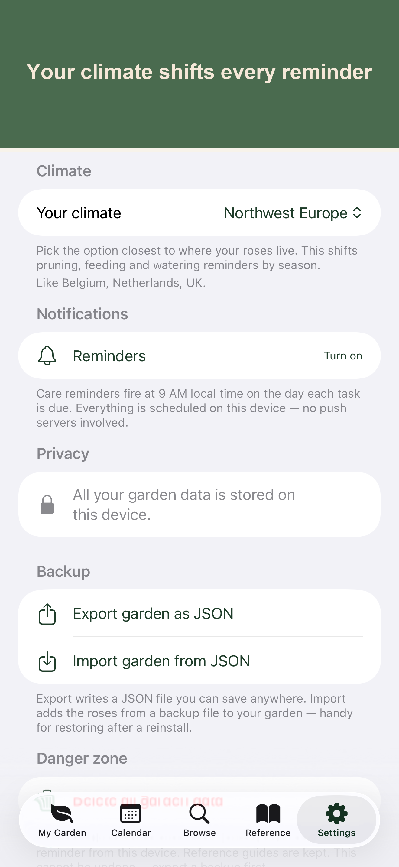 Rose Care Companion screenshot 7