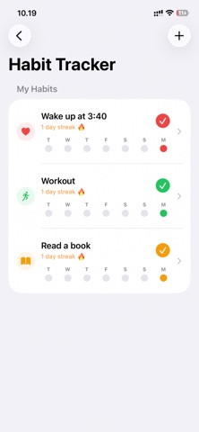 Aura: Mindful Habit Tracker Screenshot 2 of 4