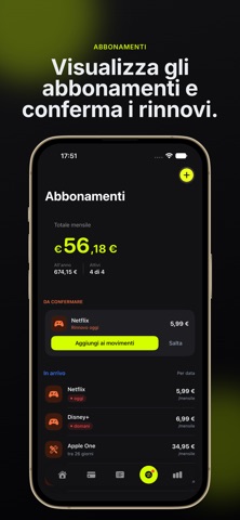 Flowy | Gestione spese iPhone screenshot