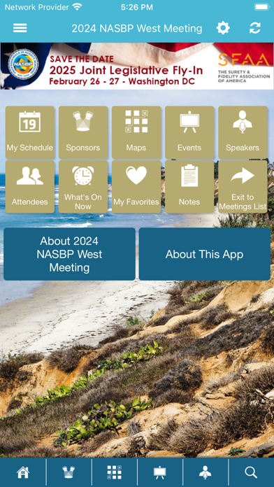NASBP Fall Meetings Screenshot
