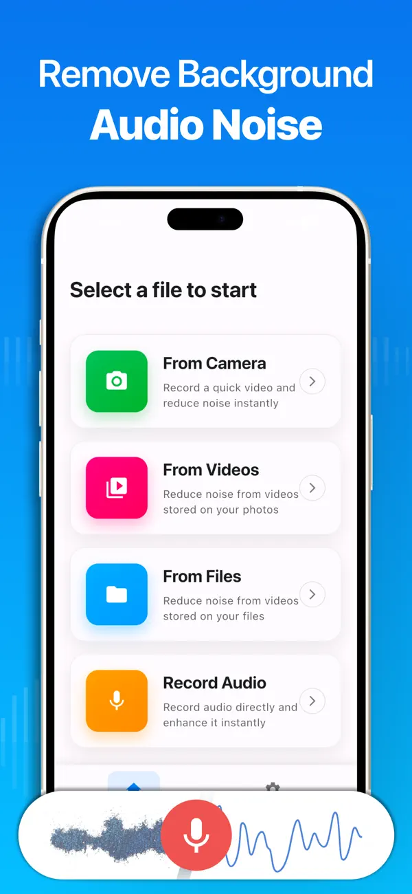 #3. Noise Reducer & Audio Enhancer (iOS) 由: Mehroz Sheikh